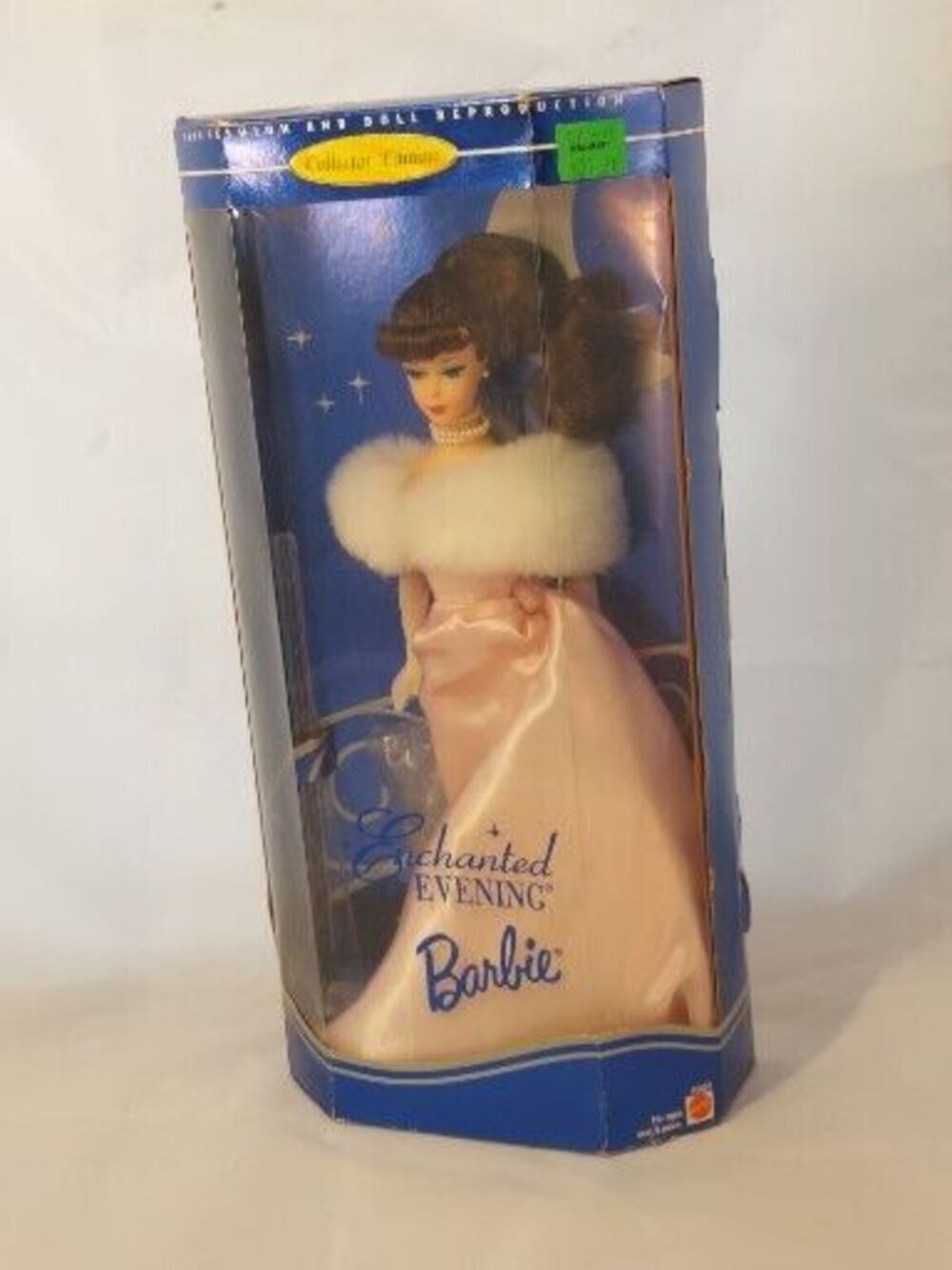 NEW 1995 Enchanted Evening Barbie Doll collector edition Brunet NIB 15407 Mattel